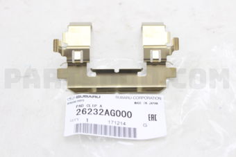 26232AG000 PAD CLIP A