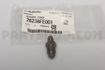 26238FE001 BLEEDER SCREW