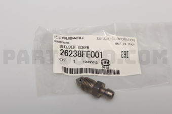 26238FE001 BLEEDER SCREW