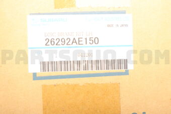 26292AE150 Subaru DISC BRAKE KIT LH