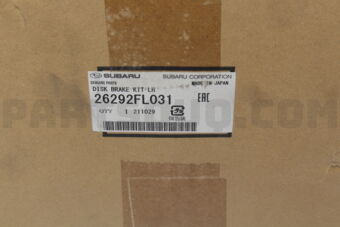 26292FL031 DISK BRAKE KIT LH