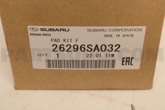 26296SA032 PAD KIT F