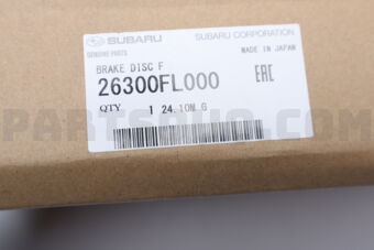 26300FL000 BRAKE DISC F