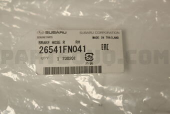 26541FN041 BRAKE HOSE R     RH