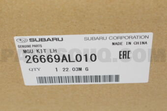 26669AL010 MGU KIT LH