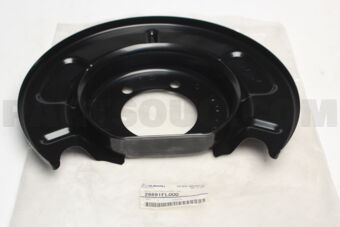 26691FL000 Subaru DISC COVER COMPL RH