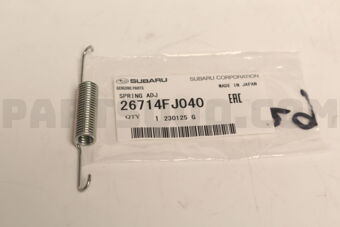 26714FJ040 Subaru SPRING ADJ