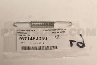 26714FJ040 Subaru SPRING ADJ