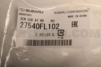 27540FL102 Subaru SEN SUB AY RR    RH