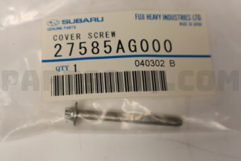 27585AG000 COVER SCREW