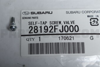 28192FJ000 SELF-TAP SCREW,VALVE