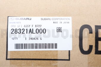 28321AL000 DRV SFT ASSY F 8722