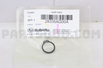 28335AG00A Subaru SNAP RING