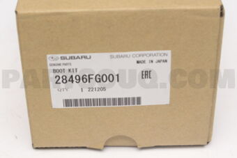 28496FG001 BOOT KIT-BJ R