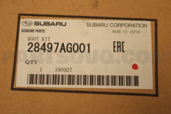 28497AG001 Subaru BOOT KIT