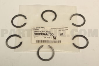 30099AA760 SNAPRING,KIT,TRANS