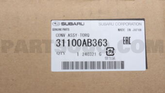 31100AB363 Subaru CONV ASSY-TORQ