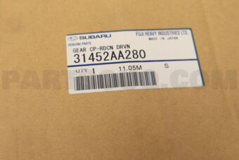 31452AA280 GEAR CP-RDCN DRVN