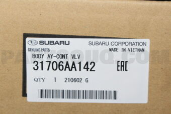 31706AA142 BODY AY-CONT VLV