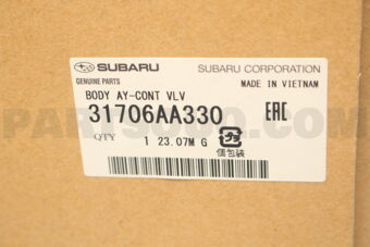 31706AA330 BODY AY-CONT VLV