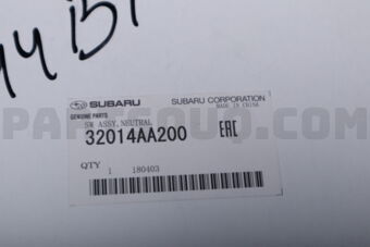 32014AA200 Subaru SW ASSY,NEUTRAL