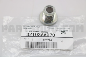 32103AA070 PLUG COMPL-DRAIN