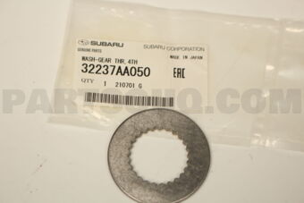 32237AA050 Subaru WASH-GEAR THR,4TH