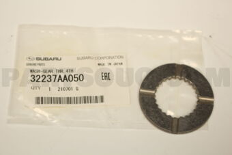 32237AA050 Subaru WASH-GEAR THR,4TH