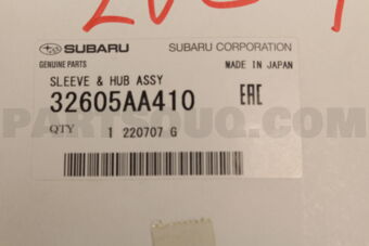 32605AA410 SLEEVE &amp; HUB ASSY