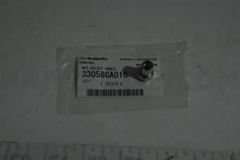 33058GA010 Subaru NUT SELECT CABLE