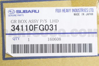 34110FG031 GR BOX ASSY P/S LHD