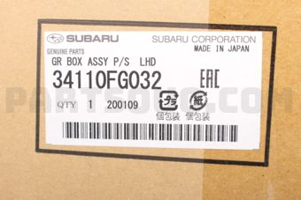 34110FG032 GR BOX ASSY P/S  LHD