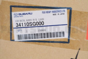 34110SG000 GR BOX ASSY P/S LHD
