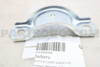 34120AA000 # SPD # CLAMP G/BOX PIPE
