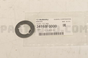 34168FG000 PLATE TIE ROD