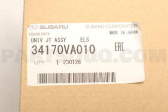 34170VA010 UNIV JT ASSY     ELS