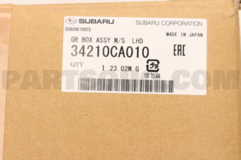 34210CA010 Subaru STEERING GEAR BOX ASSY