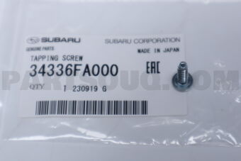 34336FA000 TAPPING SCREW