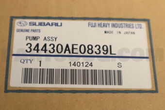 34430AE0839L PUMP ASSY