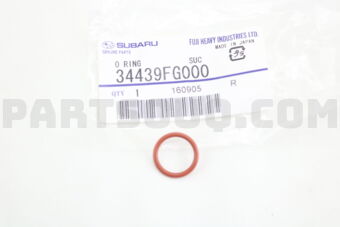 34439FG000 Subaru O RING SUC
