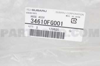 34610FG001 HOSE ASSY