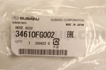34610FG002 HOSE ASSY