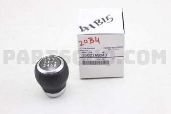 35022AG043 KNOB LTHR 6MT