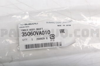 35060VA010 Subaru CABLE ASSY SHIFT