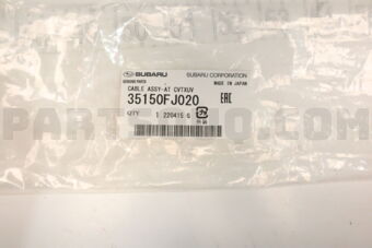 35150FJ020 Subaru CABLE ASSY-AT CVTXUV