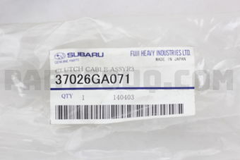 37026GA071 CLUTCH CABLE ASSYR3