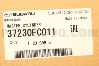 37230FC011 Subaru MASTER CYLINDER