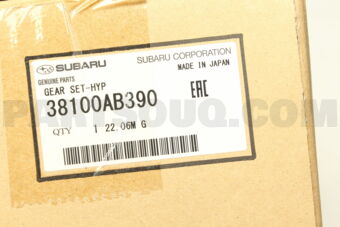38100AB390 GEAR SET-HYP