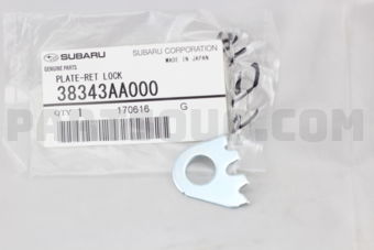 38343AA000 PLATE-RET LOCK