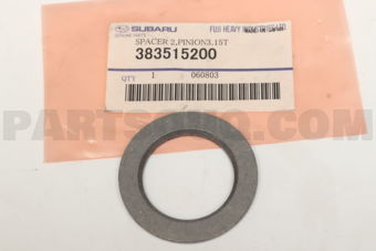 383515200 SPACER 2,PINION3.15T